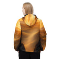 Sunset Landscape Windbreaker Jacket for Women