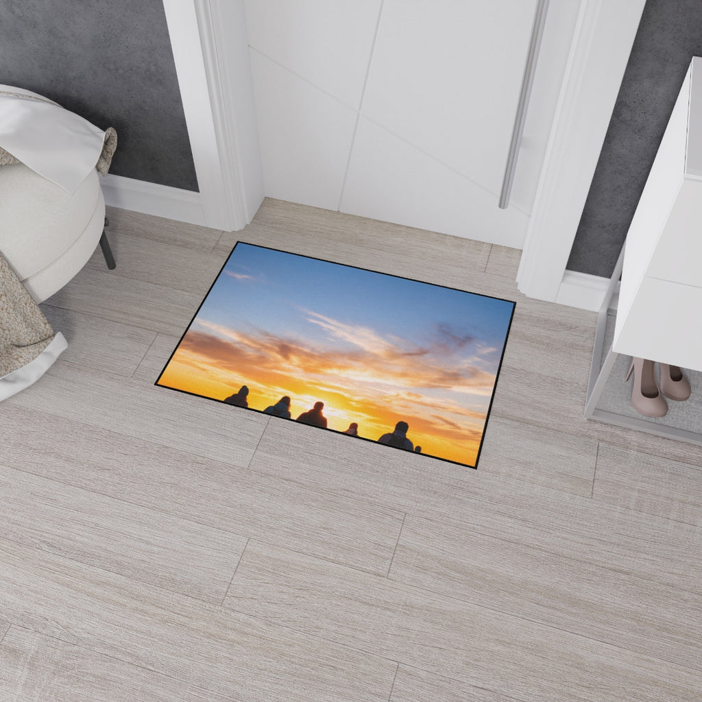Floor Mat - Golden Sunset Trek