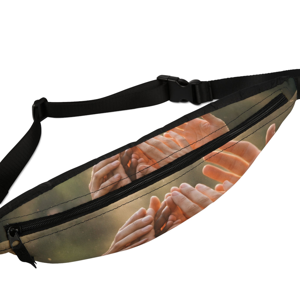 Fanny Pack - Golden Rays of Unity Wall Art | Echovira...
