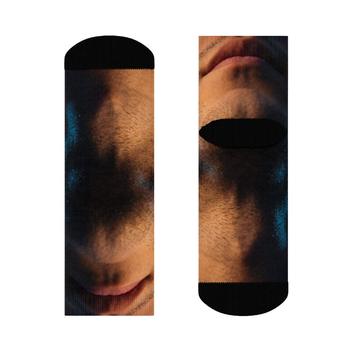 Crew Socks - Neon Noir Step