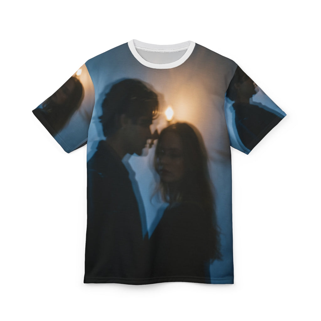 Midnight Reflections Unisex Tee - Cinematic Streetwear |...