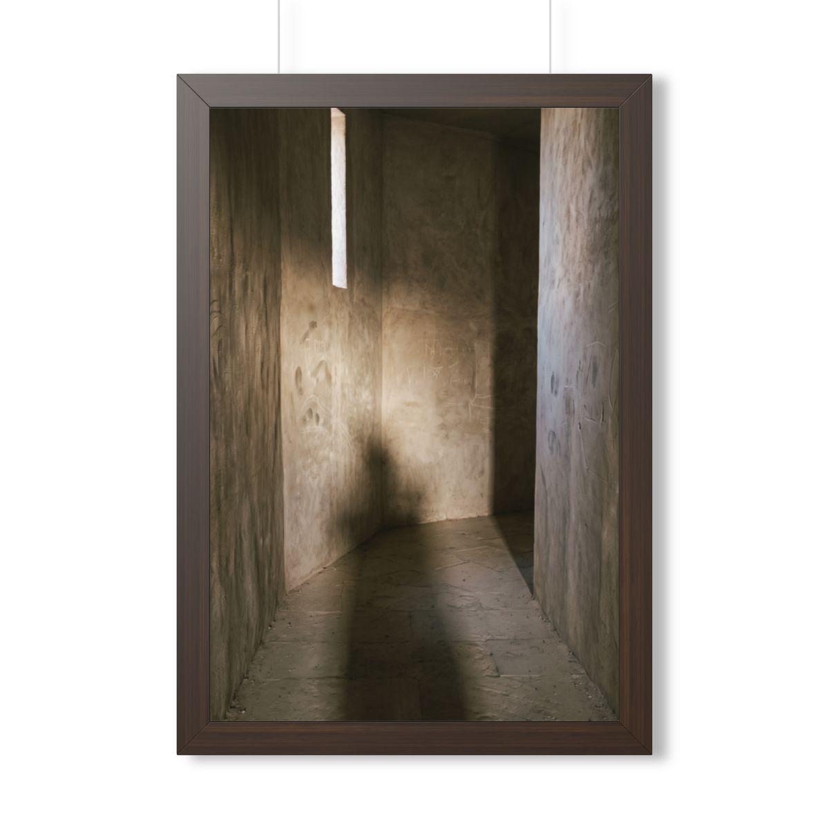 Framed Vertical Poster - Shadows of the Citadel moody... |...