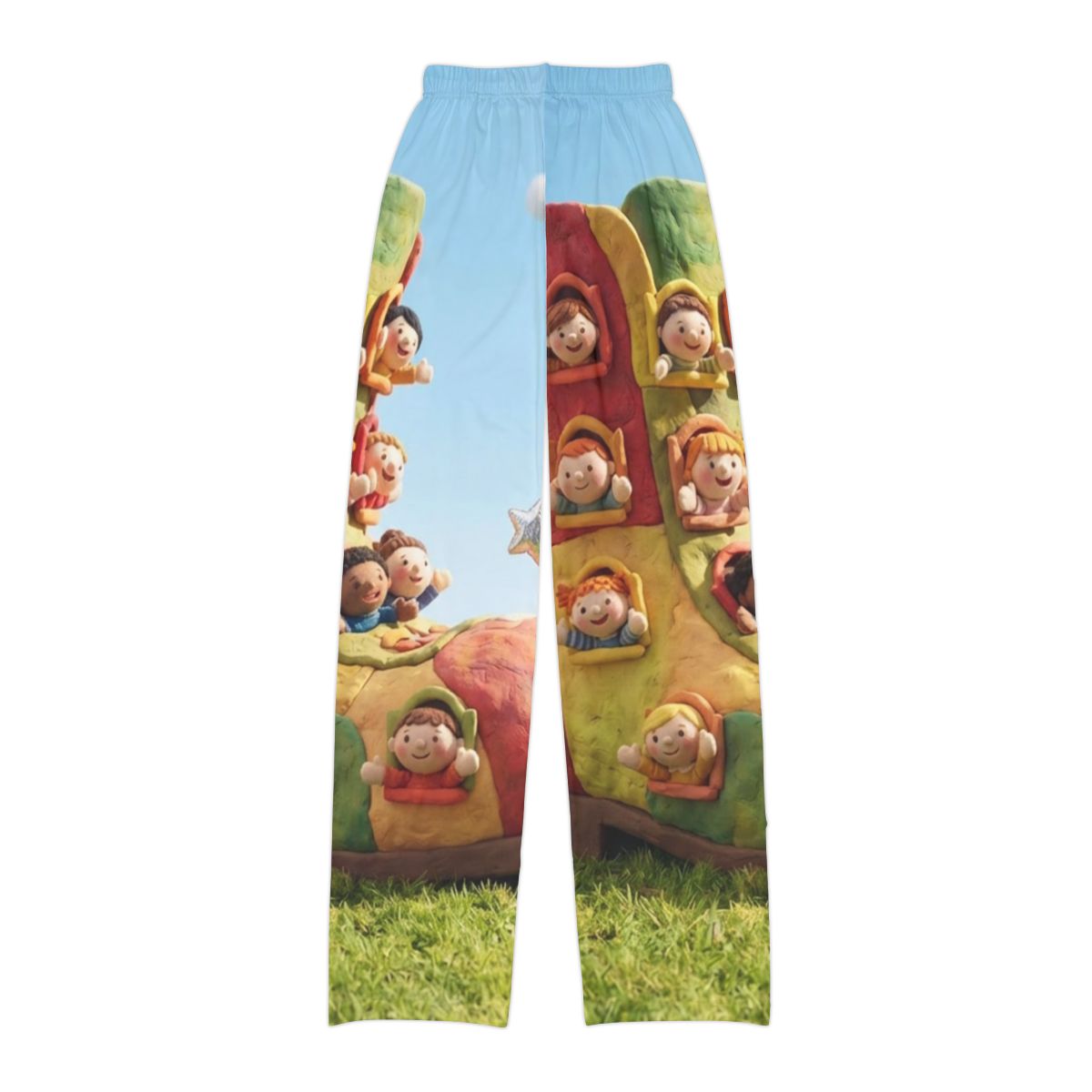 Kids Lounge Pants - Storybook Shoe House Cottagecore Art |...