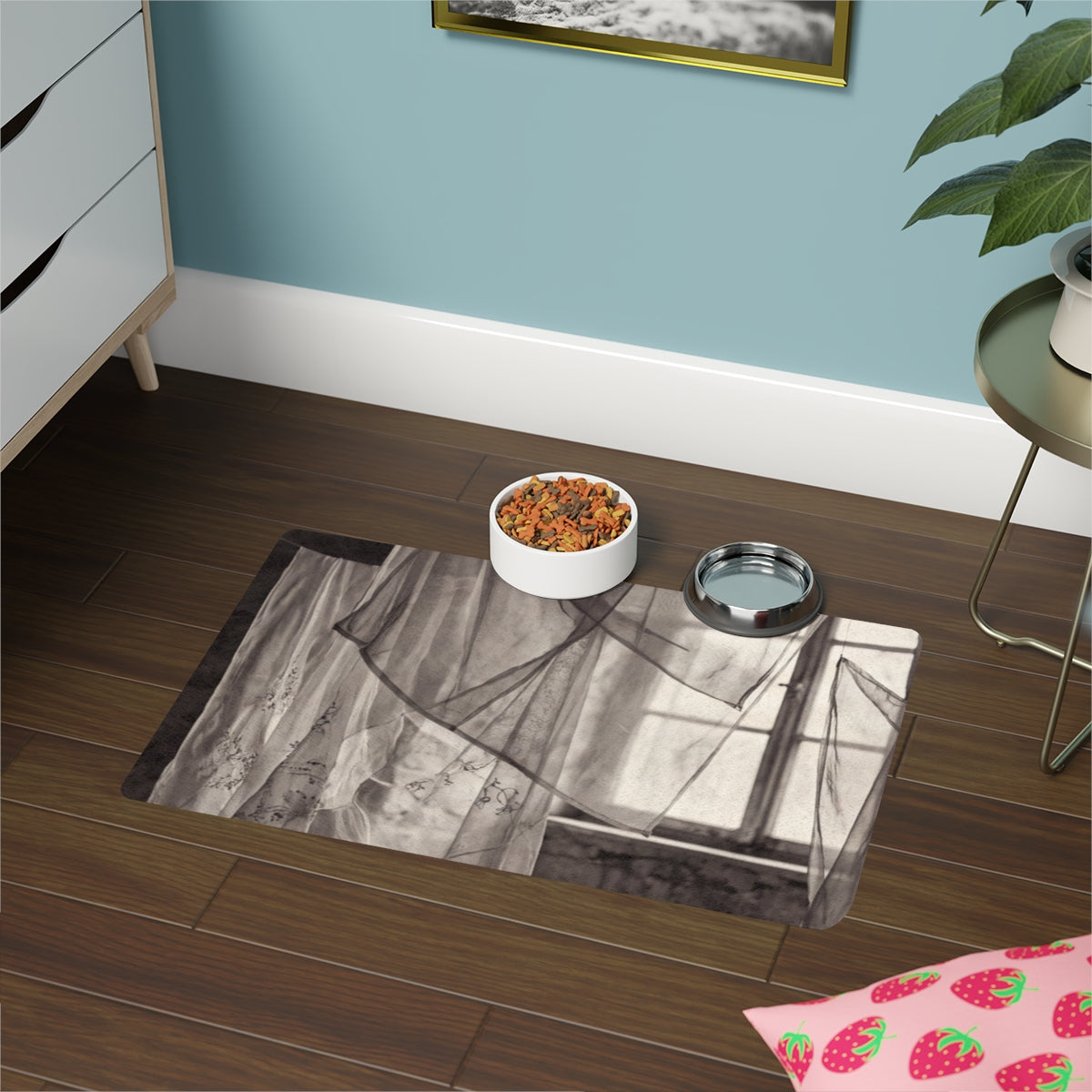 Pet Food Mat (12x18) - Spectral Veils | Echovira Gallery