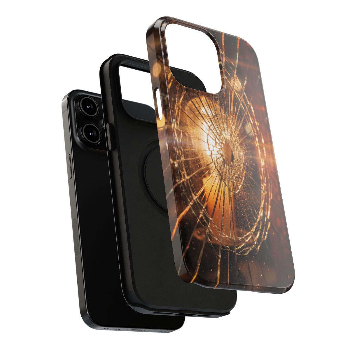 Impact-Resistant Case - Shattered Amber