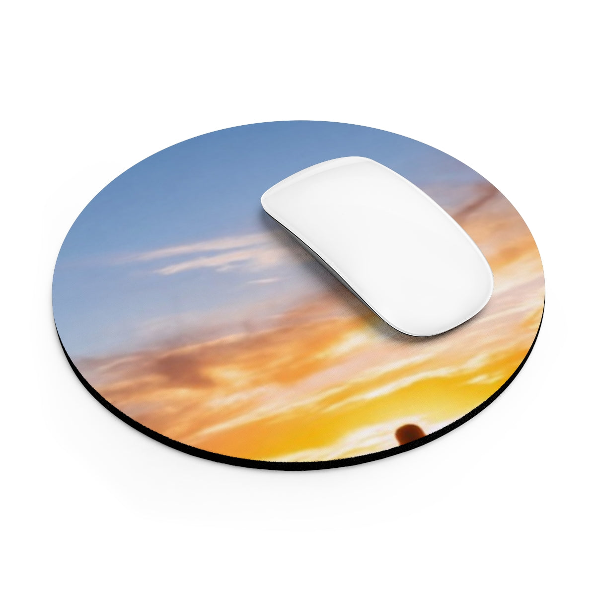 Mouse Pad - Golden Hour Mountain Trail | Echovira Gallery