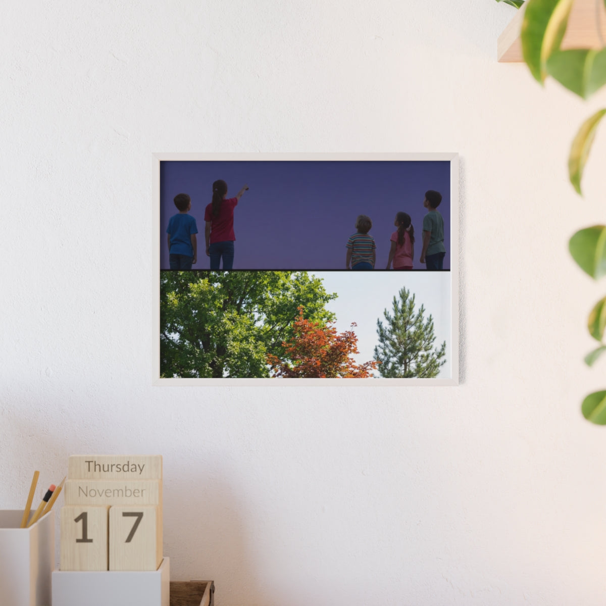 Posters with Wooden Frame - Woodland Explorer