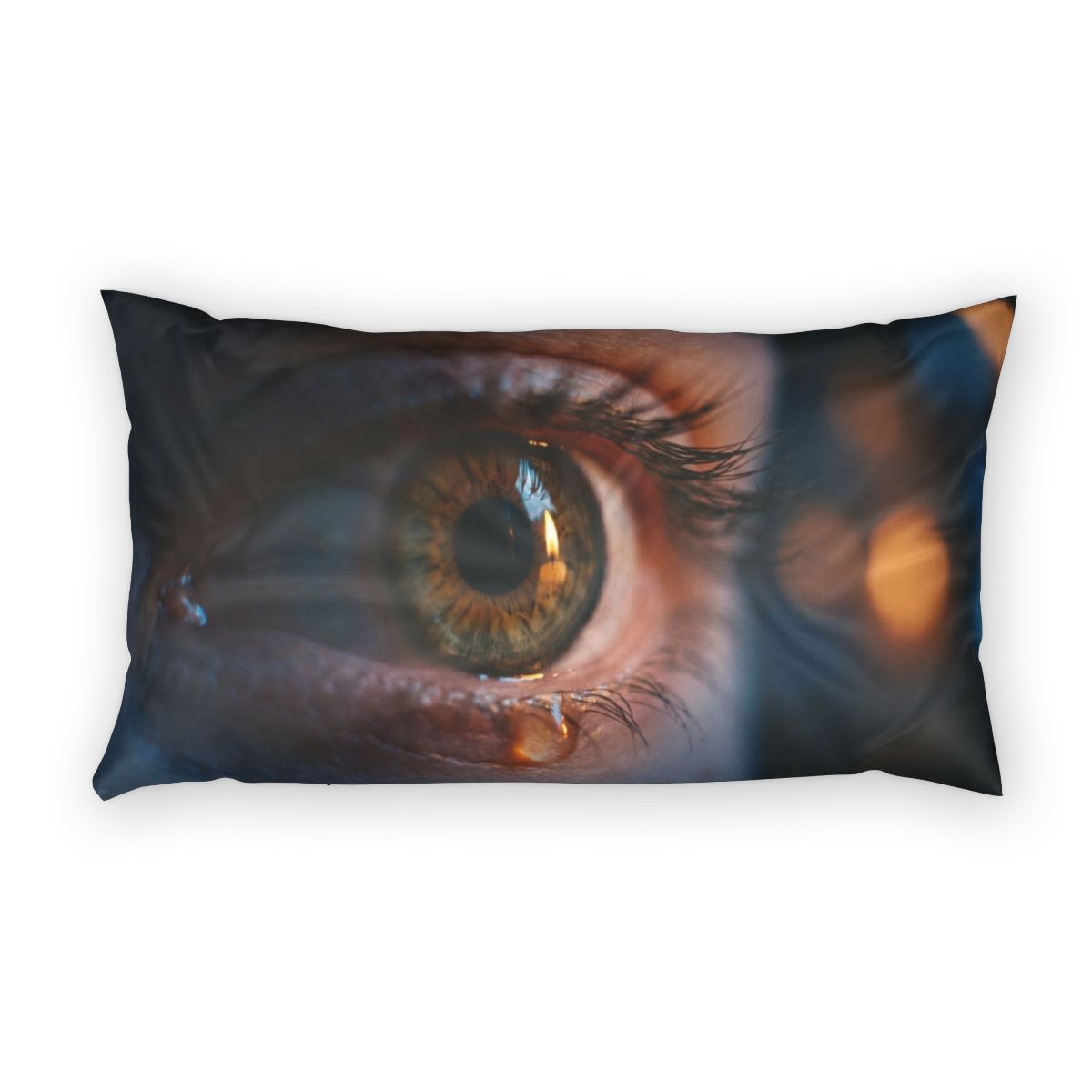 Cotton Pillow Sham - Midnight Reflection
