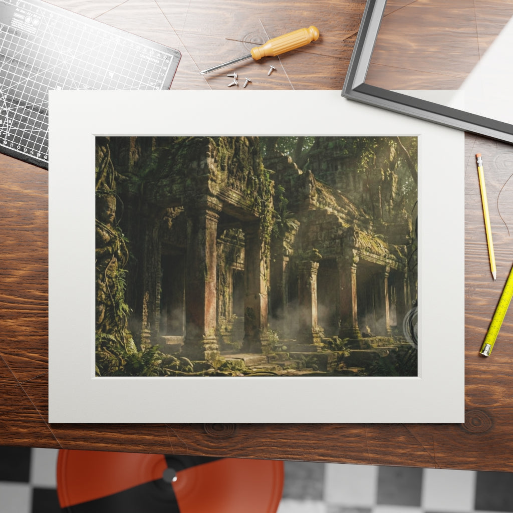Fine Art Print - Ancient Sanctuary Ruins (14×11 & 20×16) |...