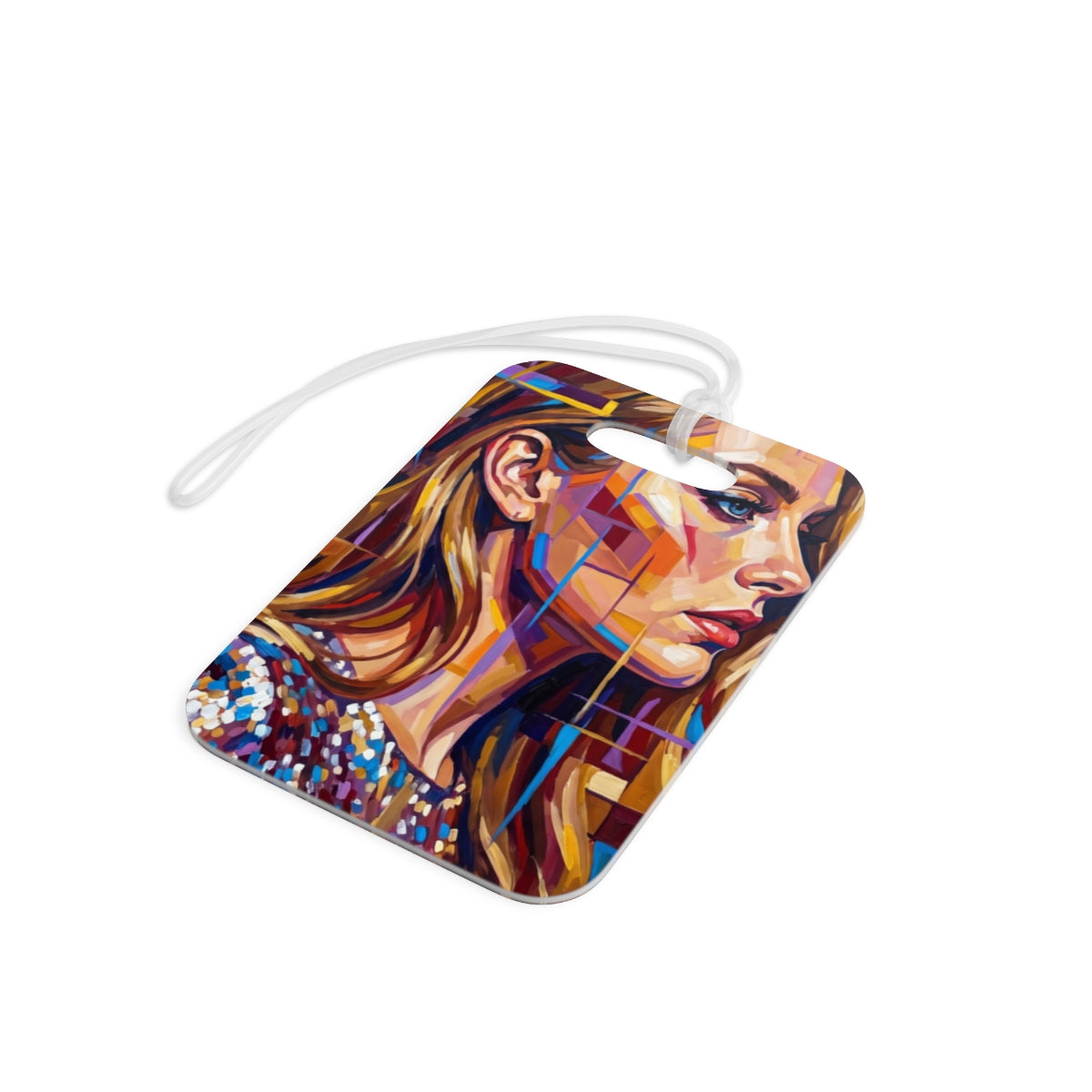 Luggage Tag - Shattered Elegance | Echovira Gallery