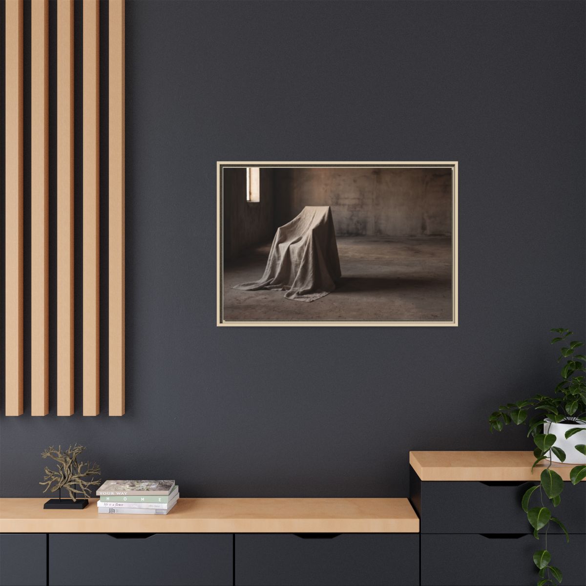 Framed Matte Canvas - Echoes of Calm