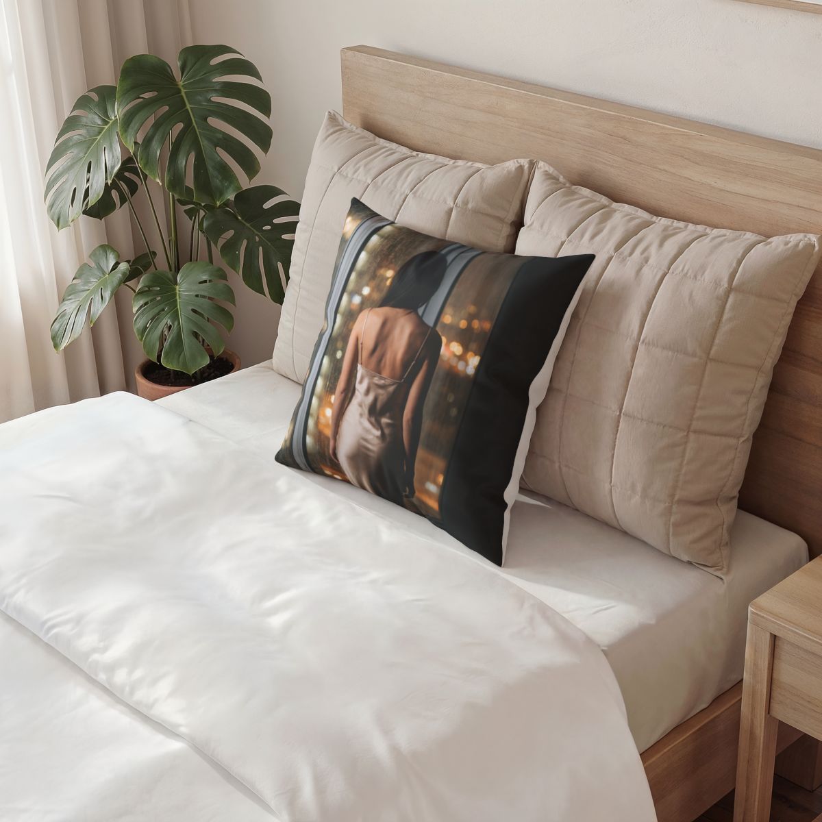 Poly Velvet Pillow - Luxe Sofa Mood