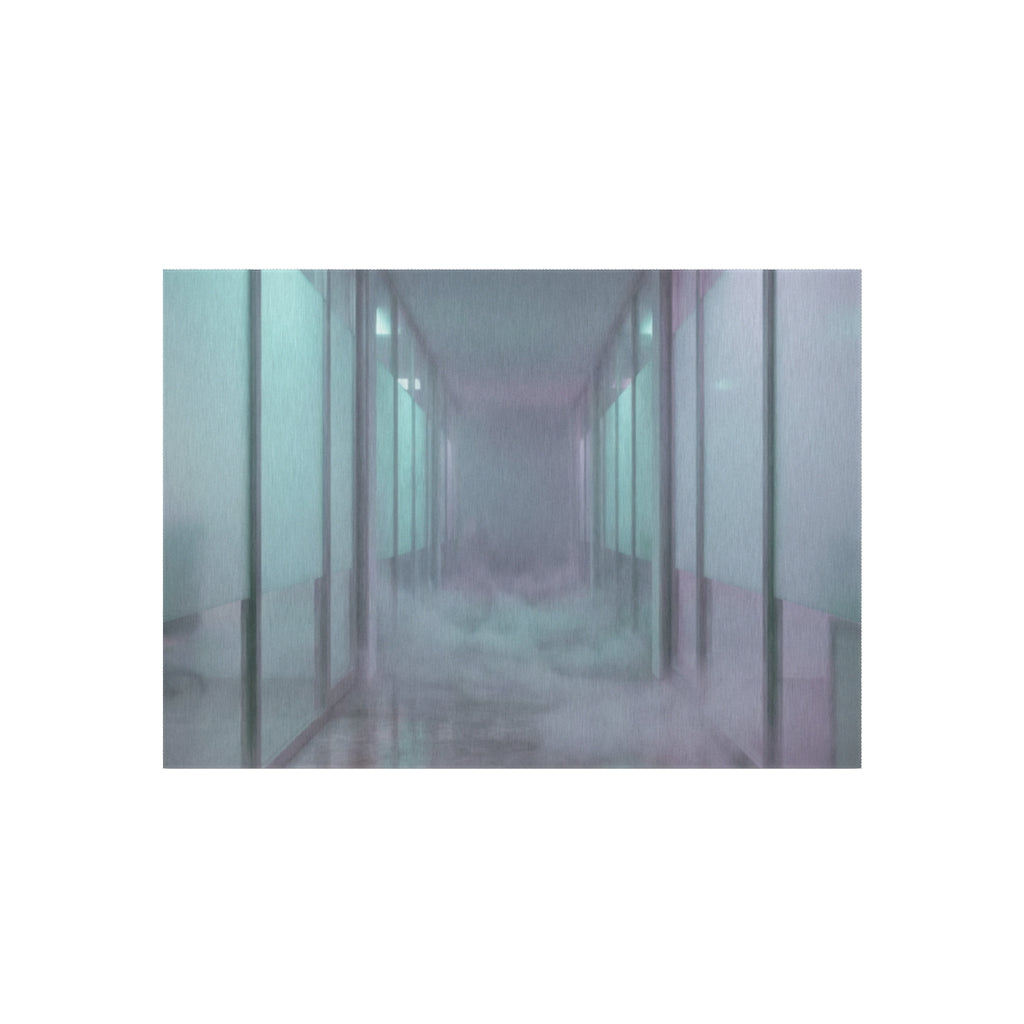 Outdoor Rug - Neon Corridor Patio | Echovira Gallery