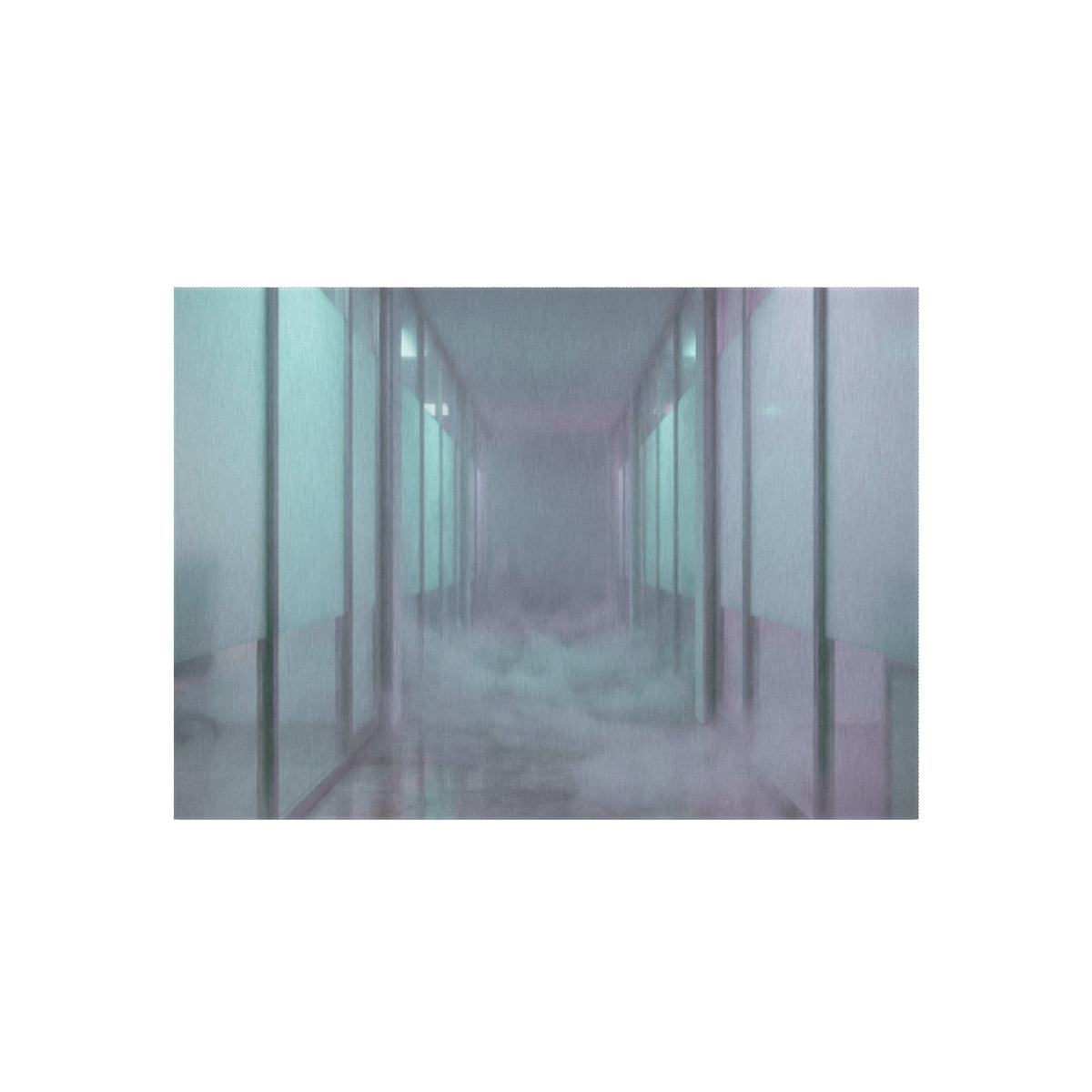 Outdoor Rug - Neon Corridor Patio | Echovira Gallery