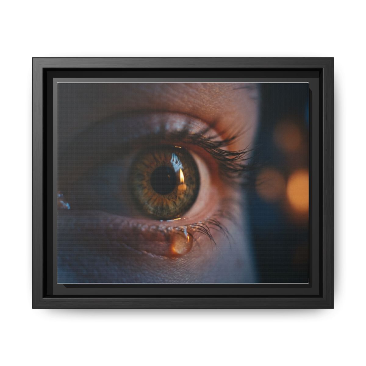 Framed Matte Canvas - Mystic Eye