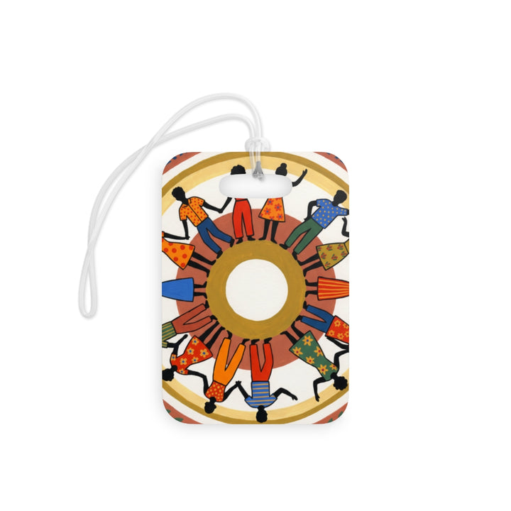 Luggage Tag - Unity Mandala Folk Art
