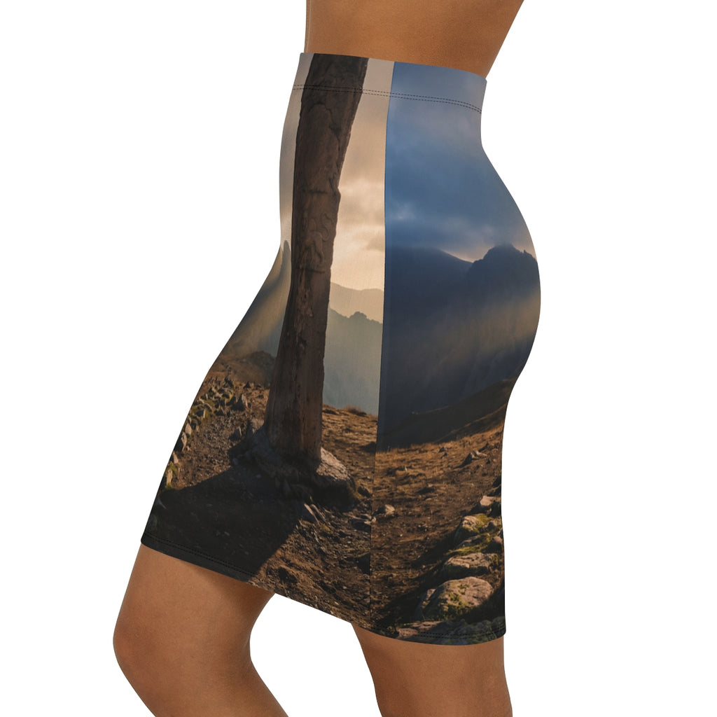Women's Pencil Skirt - Historic Art
