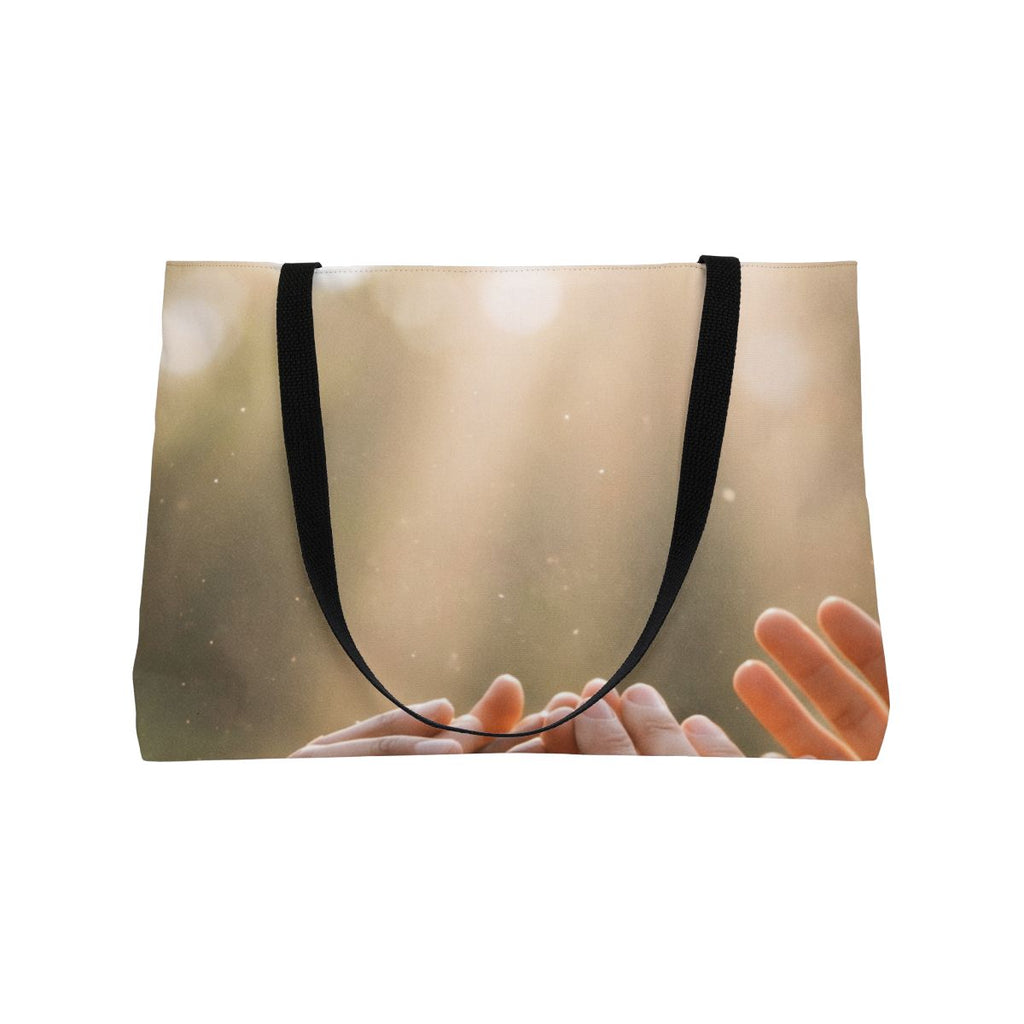 Weekender Tote Bag - Golden Rays of Unity Wall Art |...