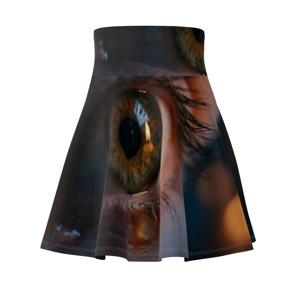 Women's Skater Skirt - Luminous Tear