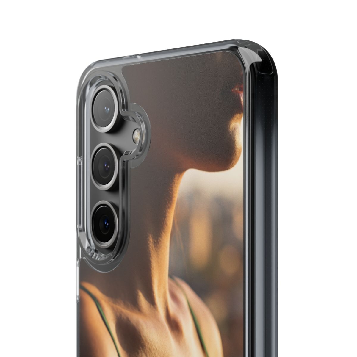 Clear Impact-Resistant Cases - Clear Phone Case - Emerald...