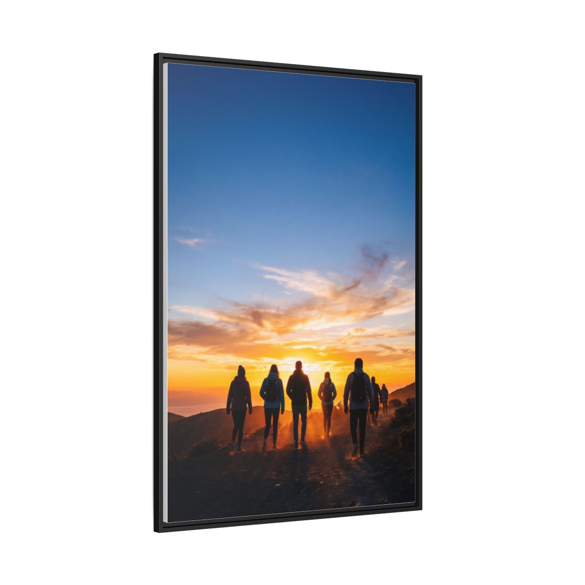 Matte Canvas, Framed - Epic Dawn Trek