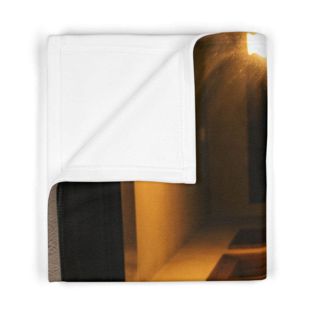 Soft Fleece Baby Blanket Moody Hallway Art