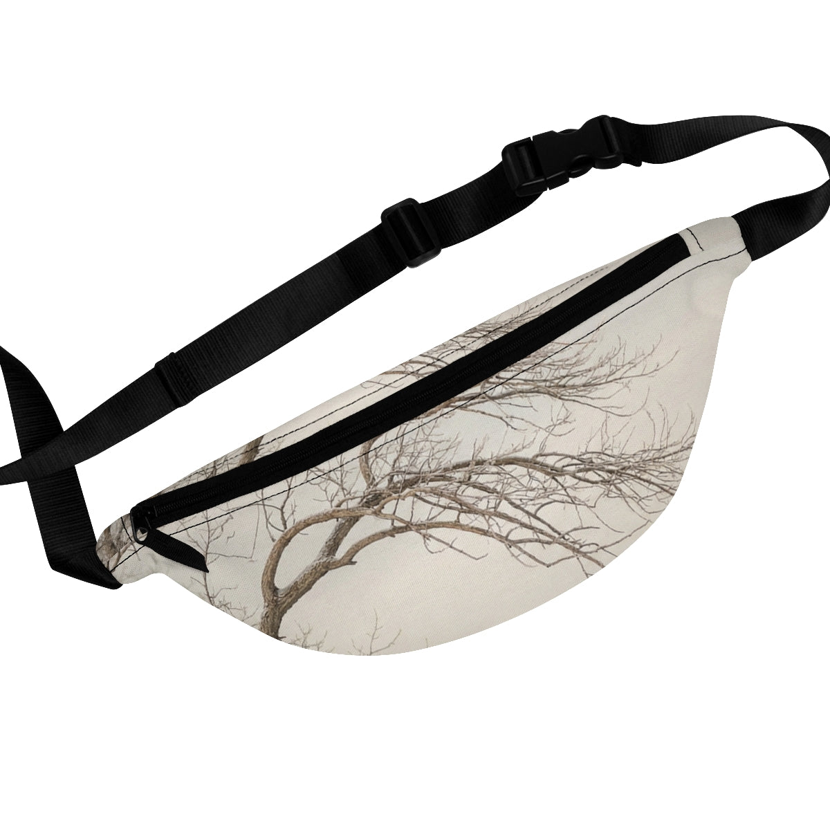 Fanny Pack - Winter Branch Solitude Landscape | Echovira...