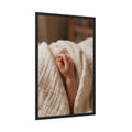 Framed Poster - Tender Newborn Hand (8×12, 9×11, 11×14... |...