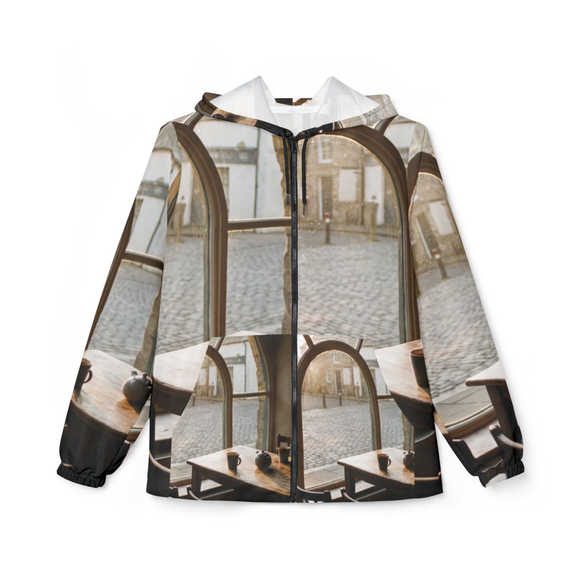Golden Tearoom Unisex Windbreaker Jacket