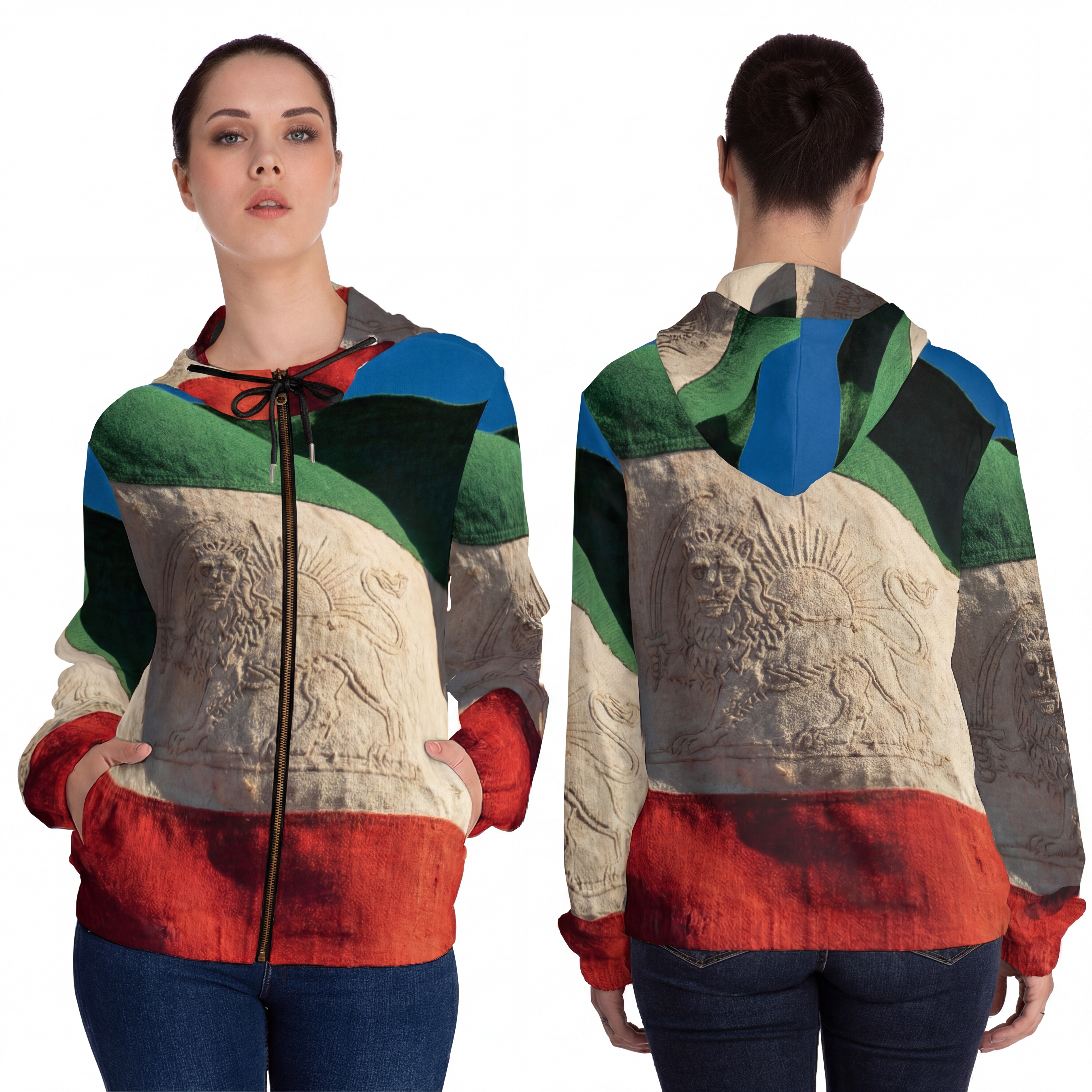 Women's Full-Zip Hoodie - Pride
