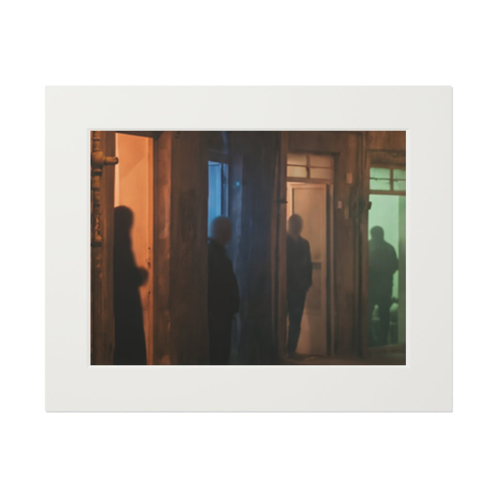 Fine Art Prints - Shadowed Alleyway Mystery Art Print —... |...