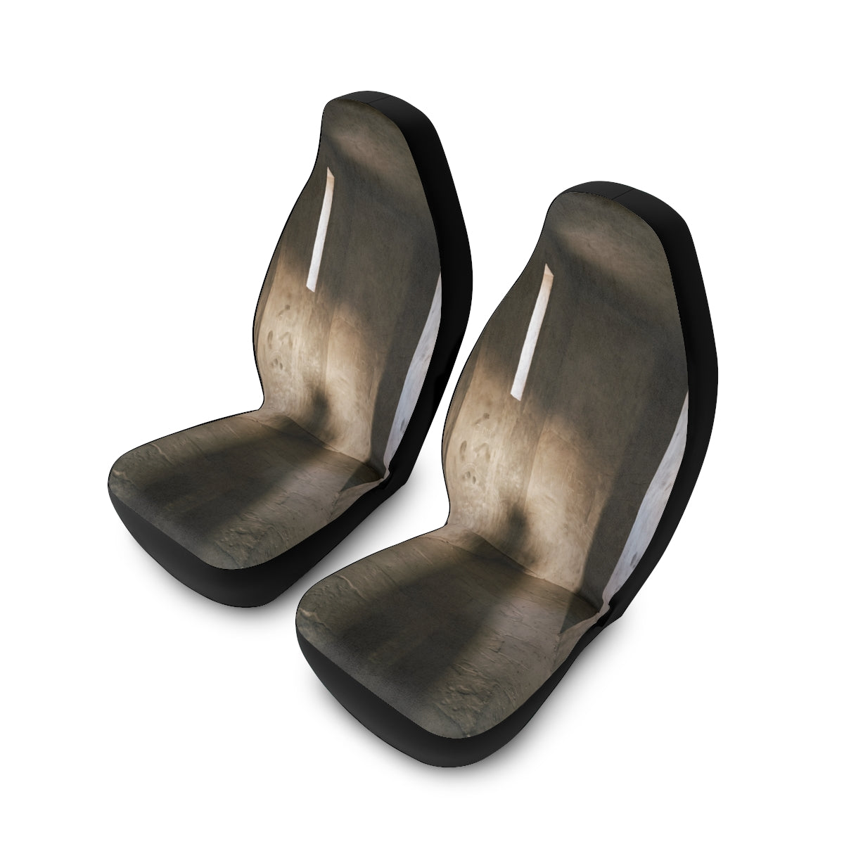 Polyester Car Seat Covers - Shadows of the Citadel moody......
