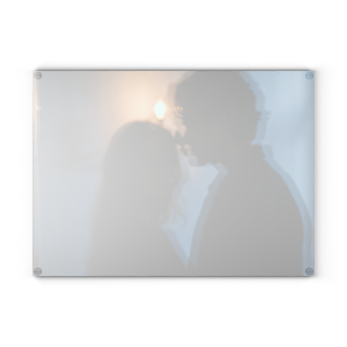 Midnight Shadow Cutting Board - Moody Glass Prep Board |...
