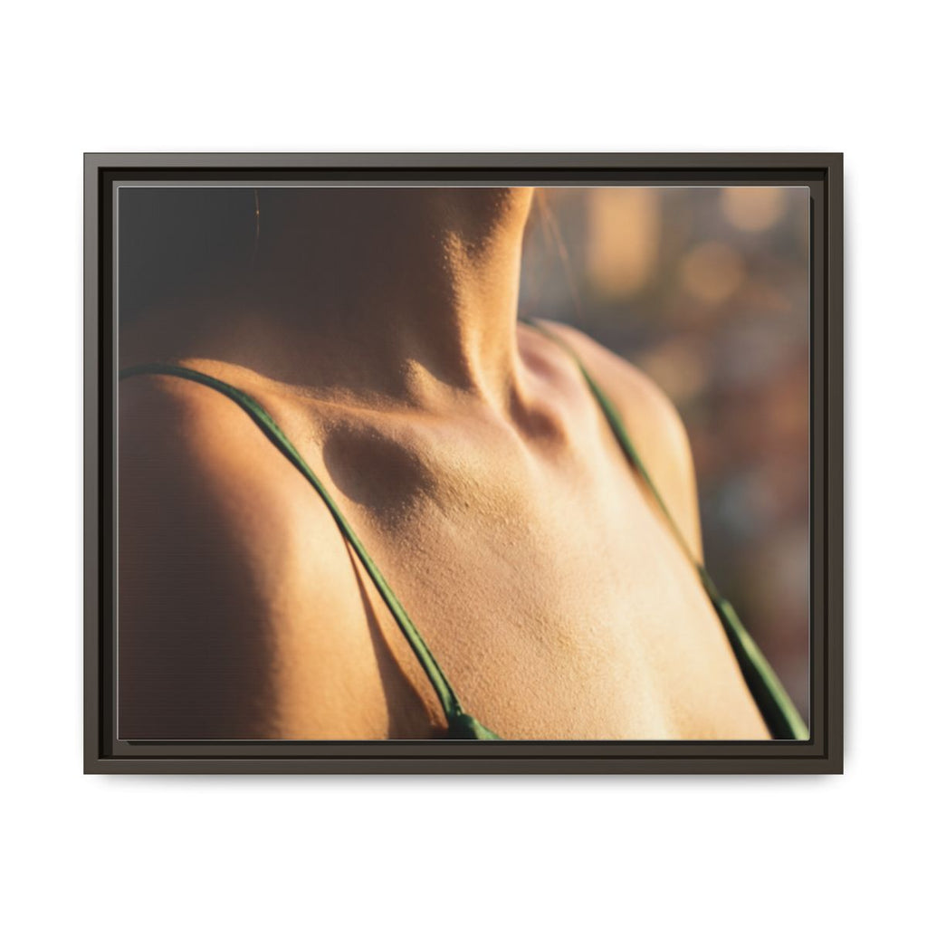 Matte Canvas Framed - Golden Hour Portrait
