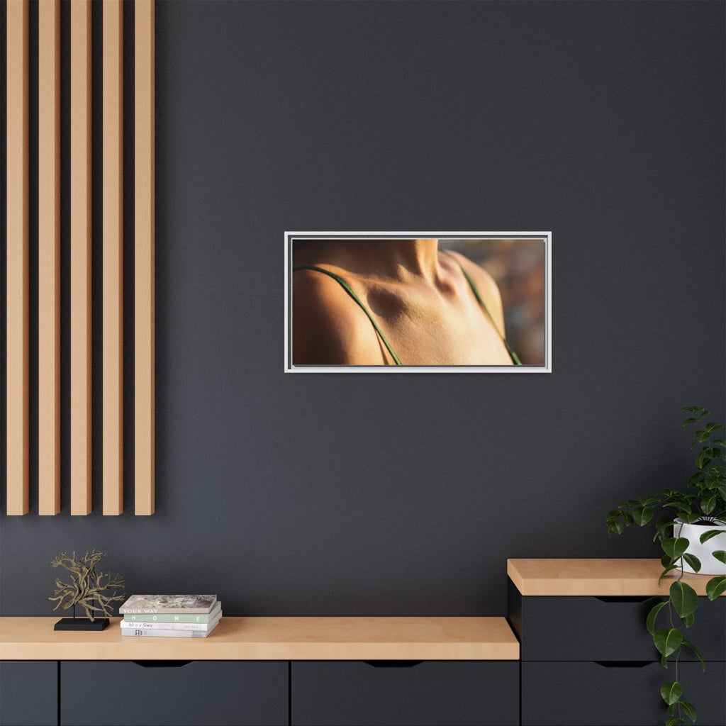 Framed Matte Canvas - Sunlit Muse