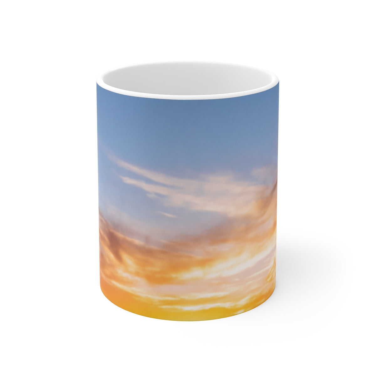 11oz White Mug - Golden Journey