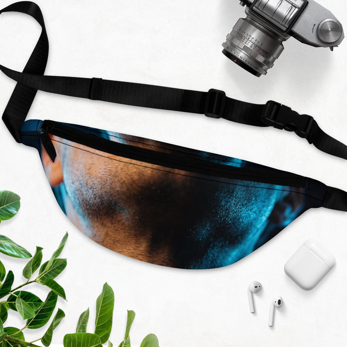 Fanny Pack - Neon Horizon Portrait | Echovira Gallery
