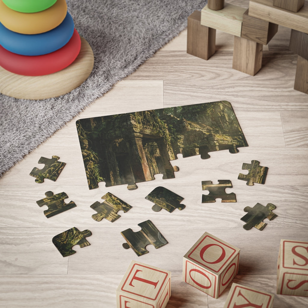 Kids' 30-Piece Puzzle - Secret Temple | Echovira Gallery