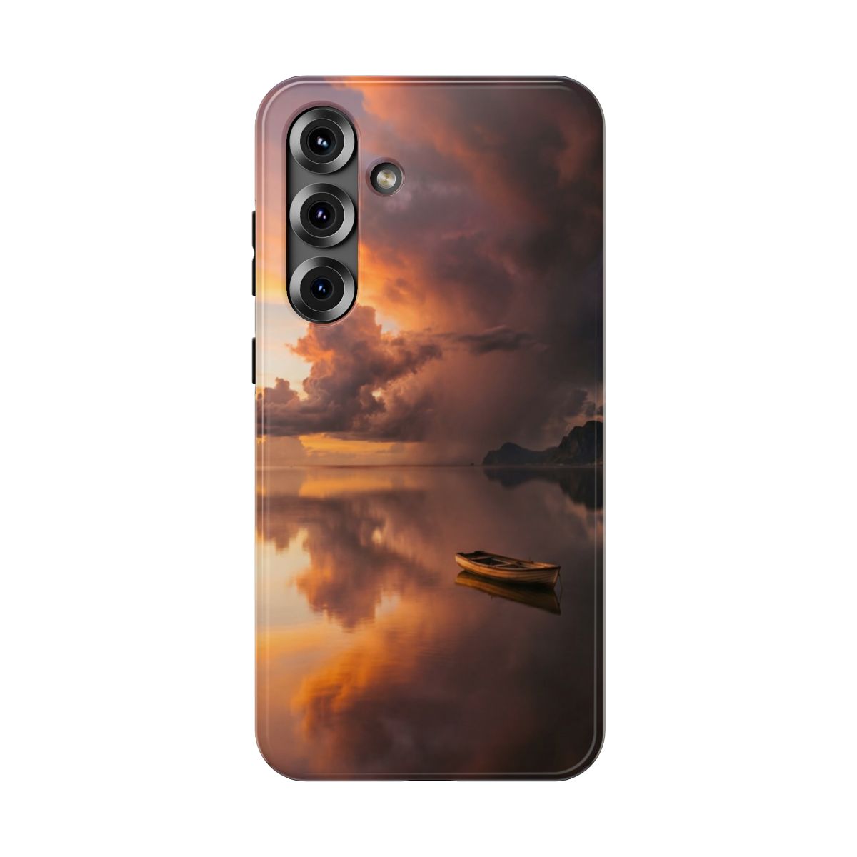 Impact-Resistant Case - Serene Tempest Sunset | Echovira...