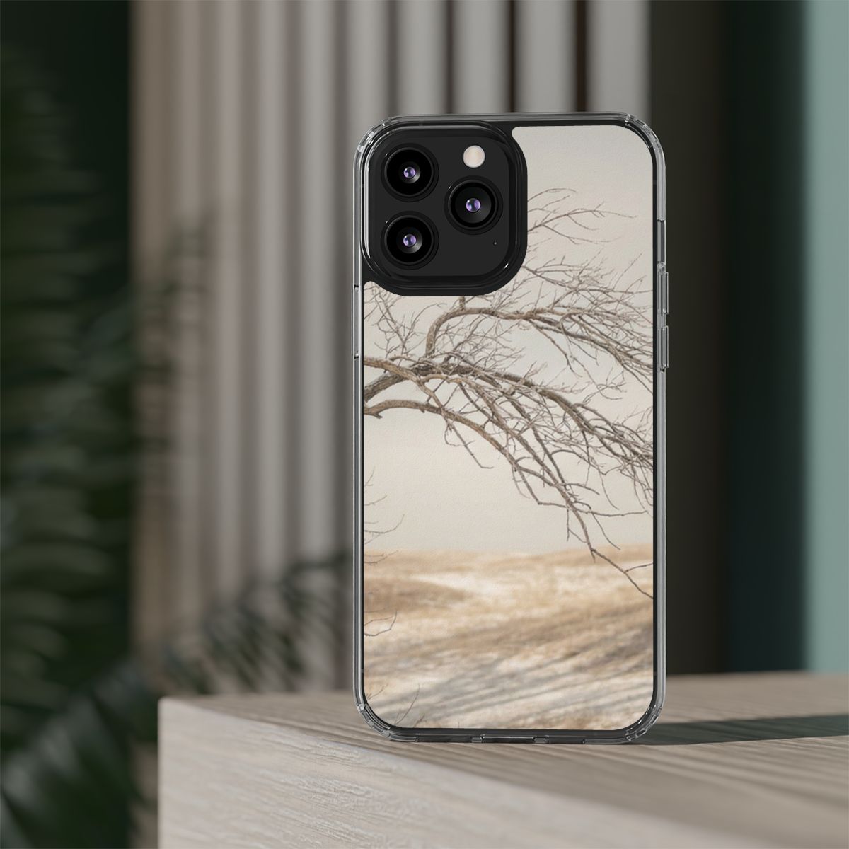 Clear Impact-Resistant Cases - Clear Phone Case - Winter...