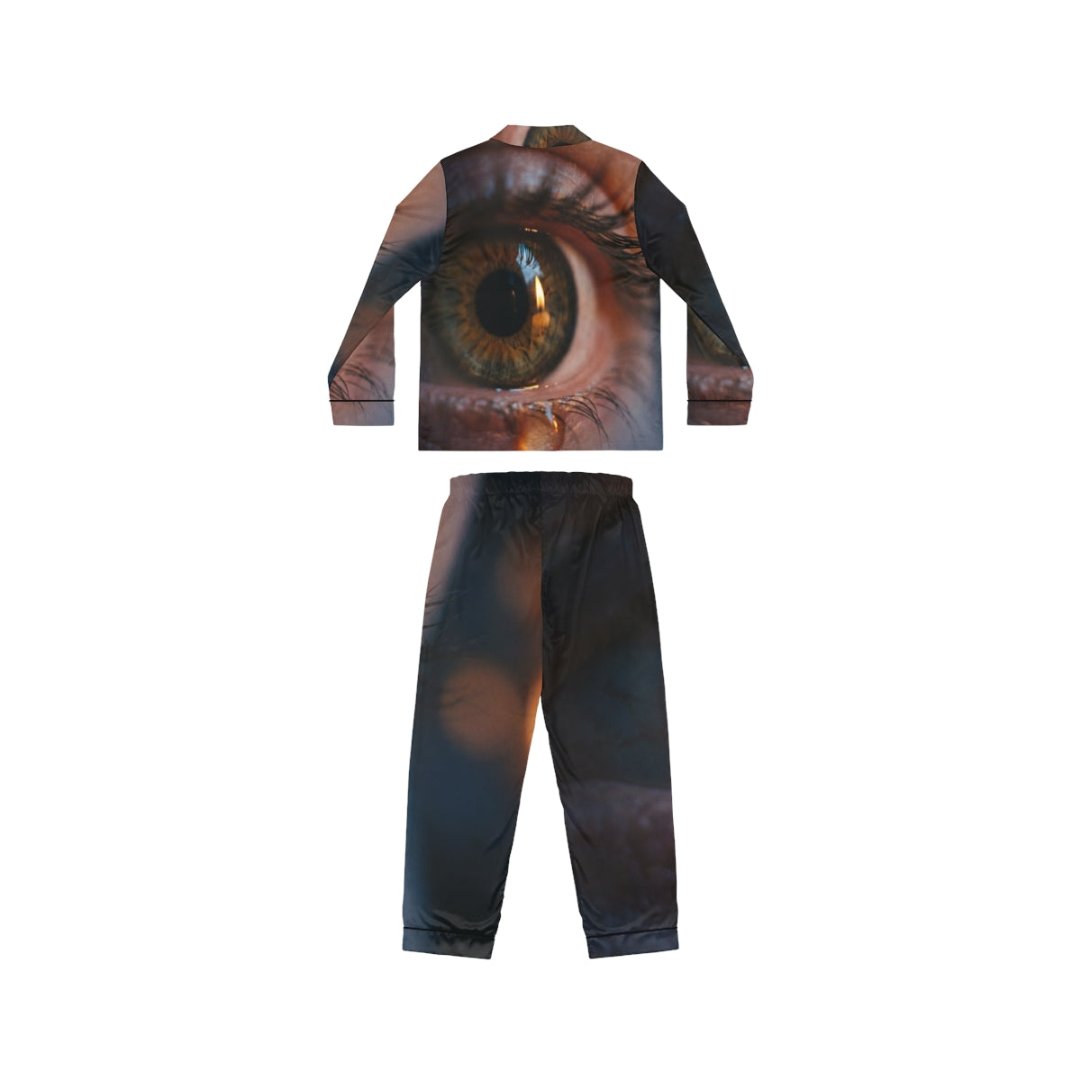 Women's Satin Pajamas - Luminous Tear