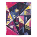 Baby Swaddle Blanket Geometric City Art