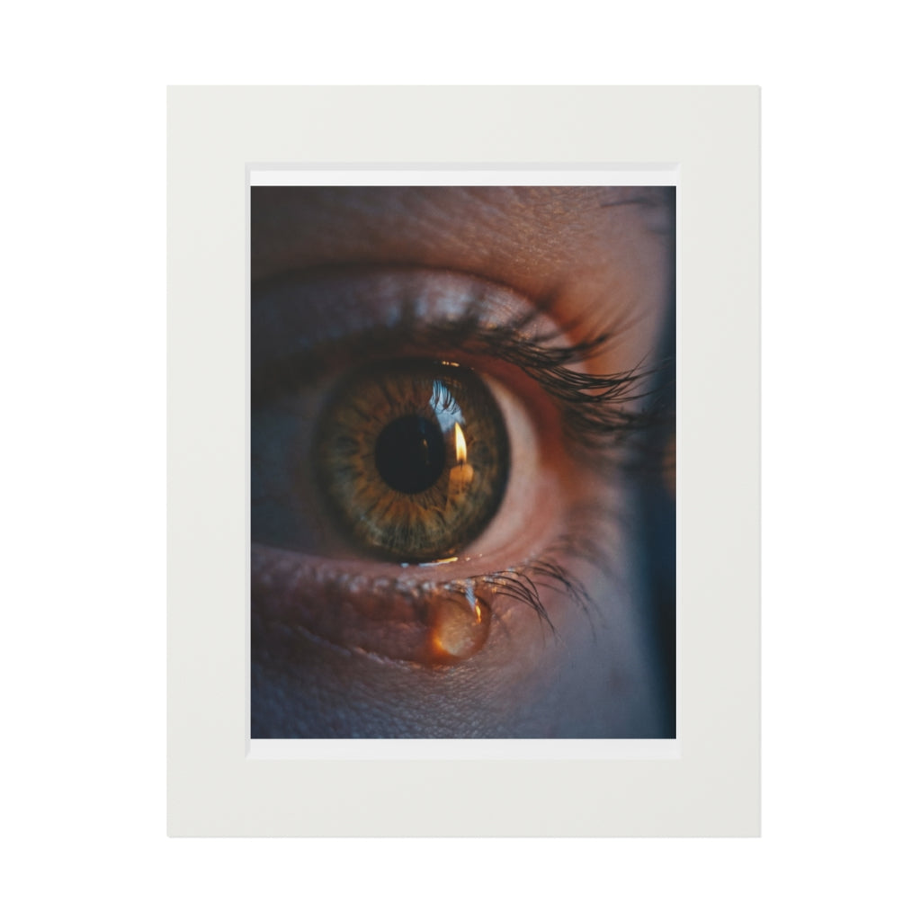 Framed Art Print - Luminous Tear