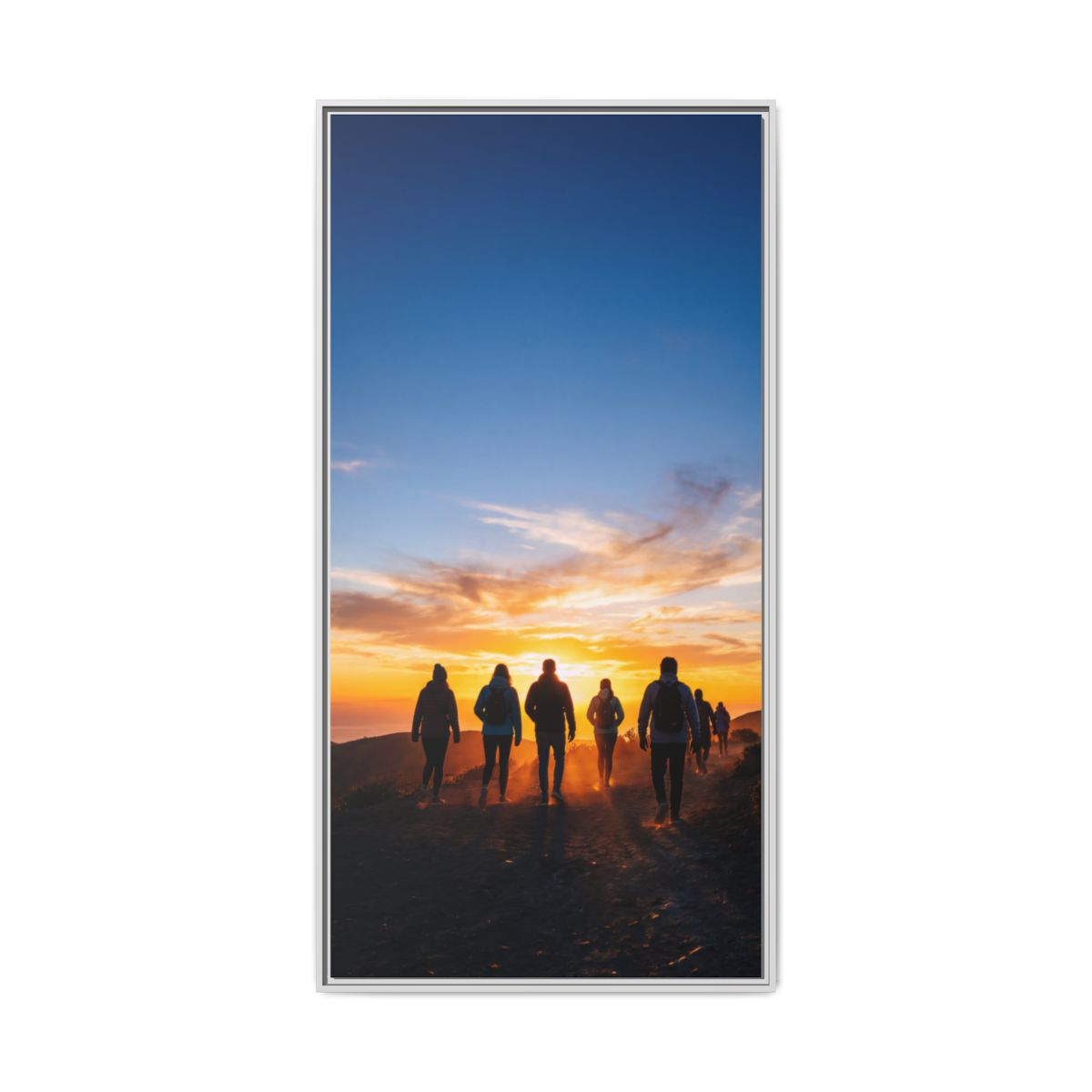 Matte Canvas, Framed - Epic Dawn Trek