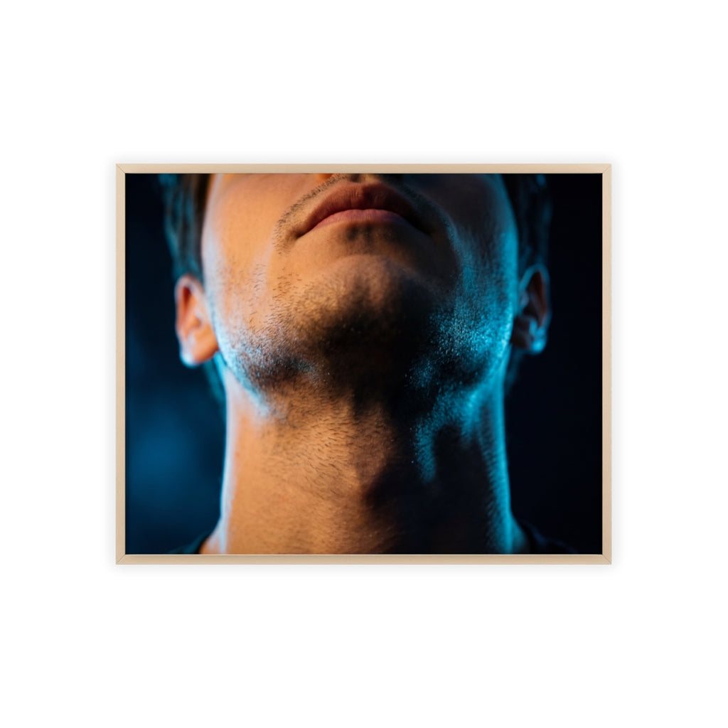 Wooden Framed Poster - Midnight Glow
