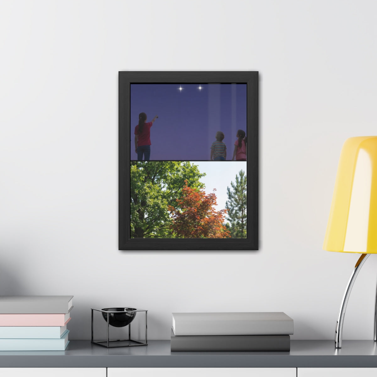 Framed Posters - Stardust & Forest Discovery — Portrait... |...