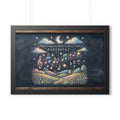 Framed Horizontal Poster - Melody Meadows — Black (14×11......