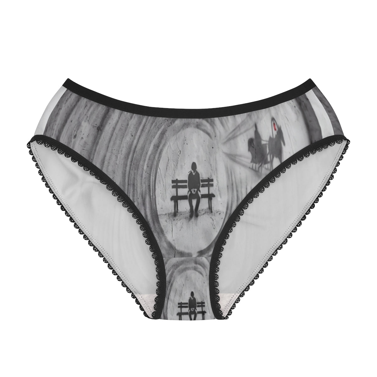 Women's Briefs Urban Street Art Print
