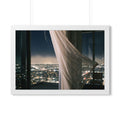 Framed Horizontal Poster - Skyline Serenity — White (14×11...