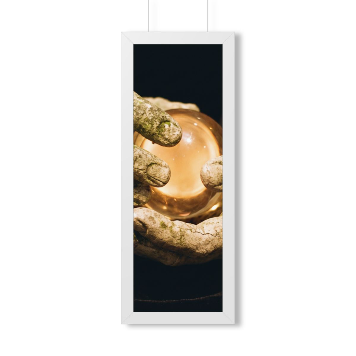 Framed Vertical Poster - Ancient Sight — White (11×14... |...